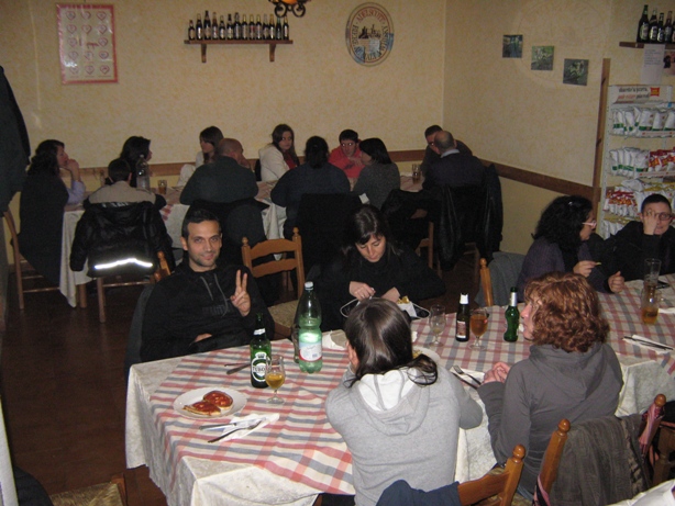 Cena degli allievi di Wing Chun Kung Fu di Sifu Mezzone Salvatore